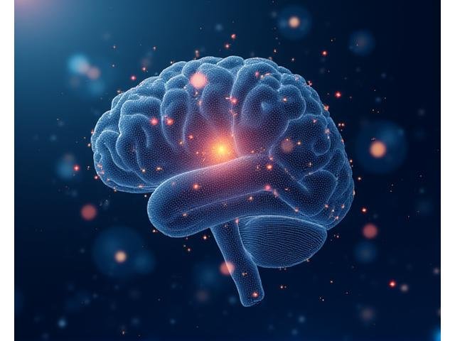 Abstracte afbeelding die diepgaande kennis en data-analyse symboliseert